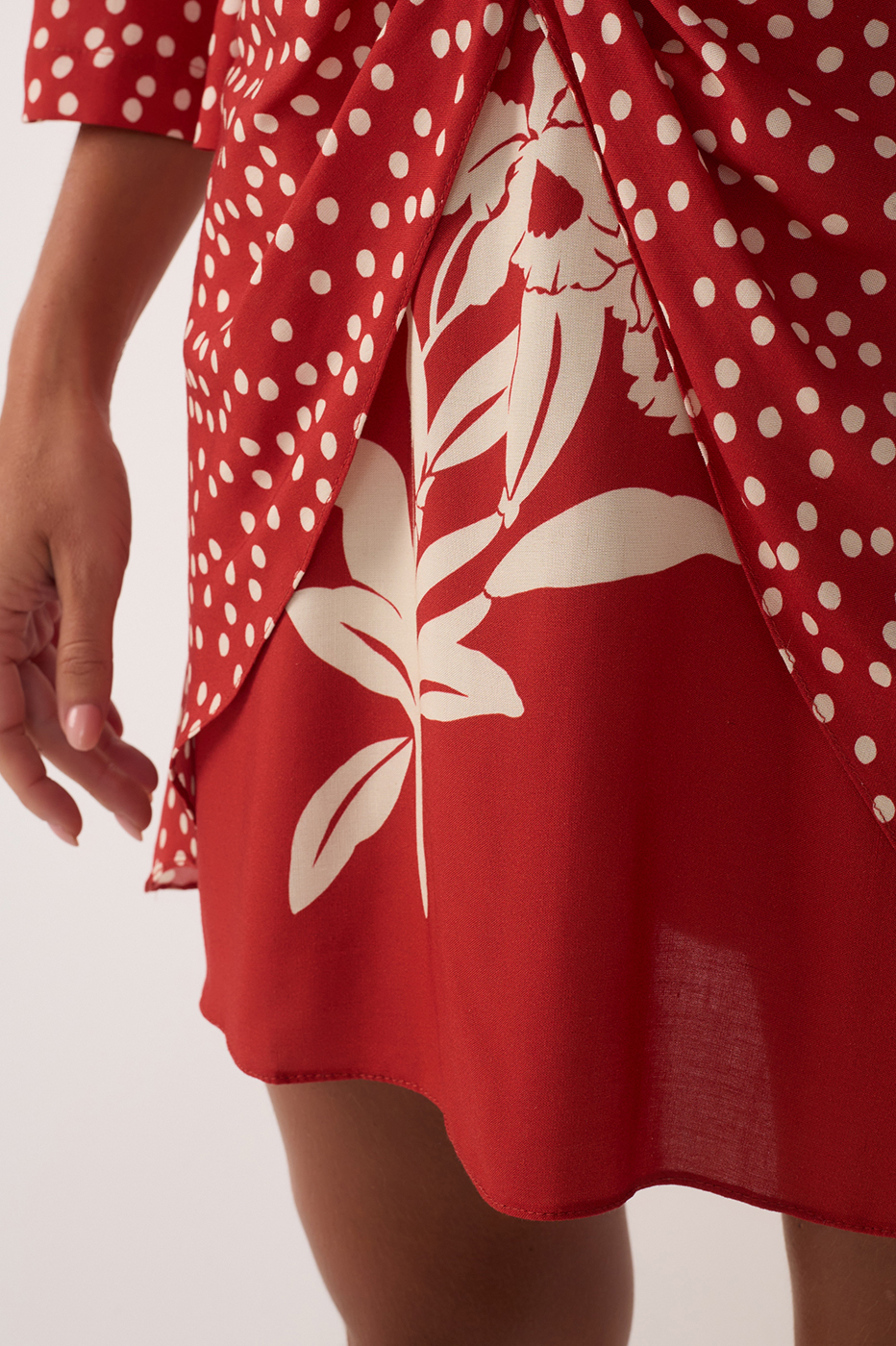 Encanto Floral Print Short Dress