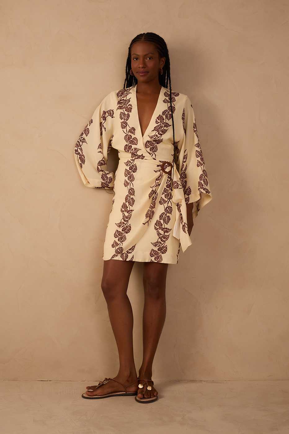 Inspira Print Cambric Dress