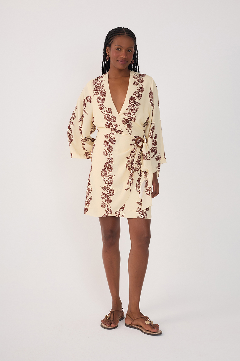 Inspira Print Cambric Dress