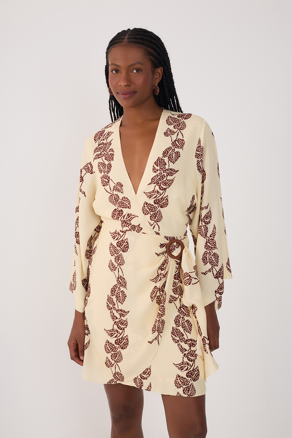 Inspira Print Cambric Dress