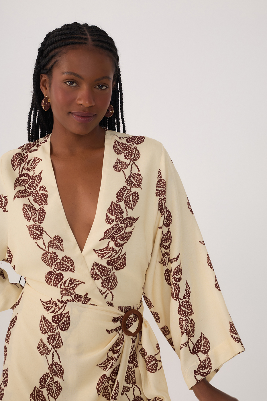 Inspira Print Cambric Dress