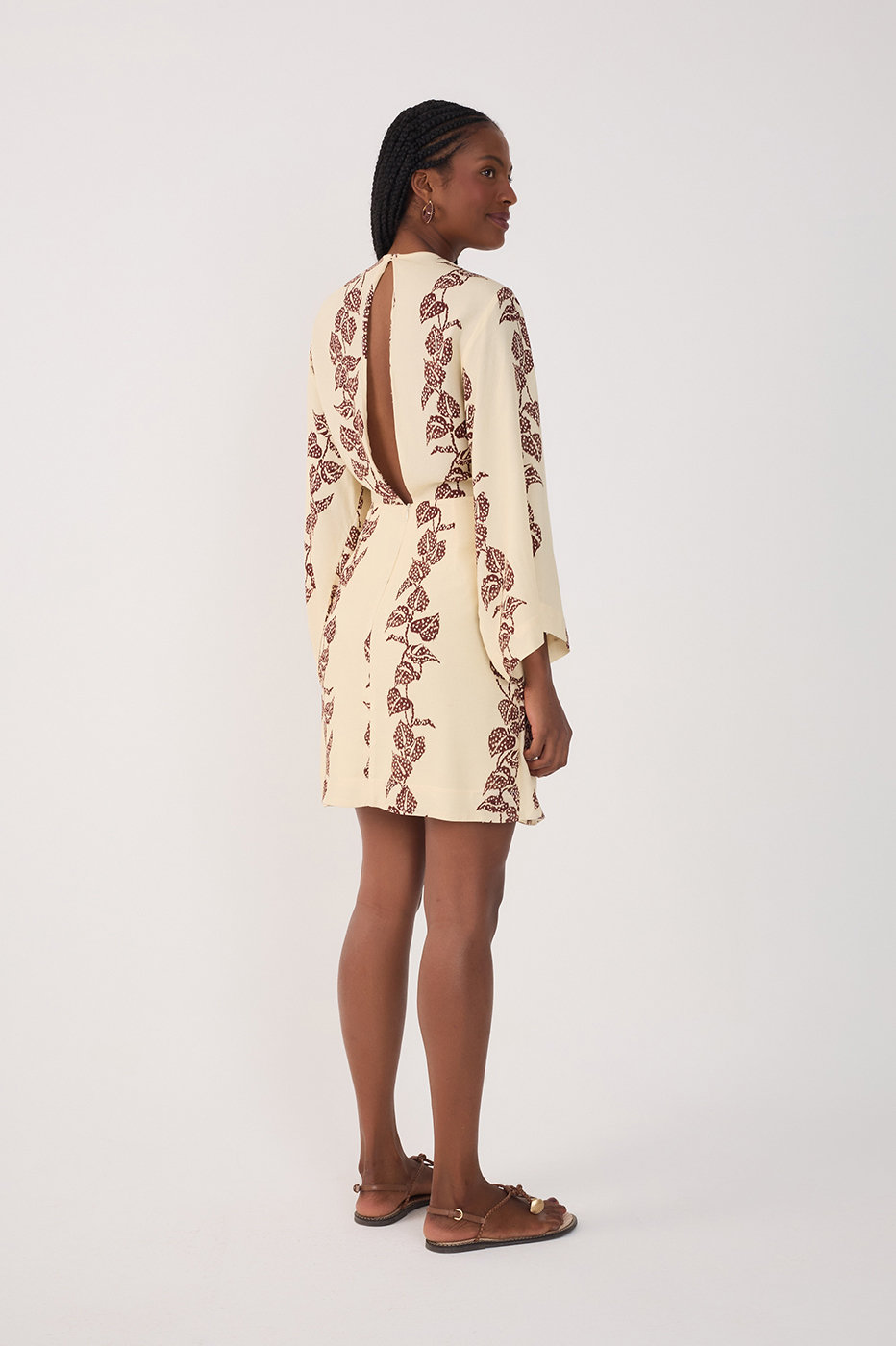 Inspira Print Cambric Dress