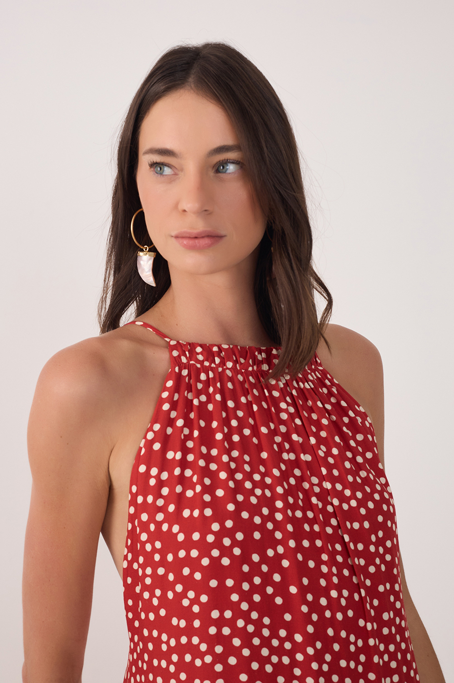 Long Encanto Floral Print Dress