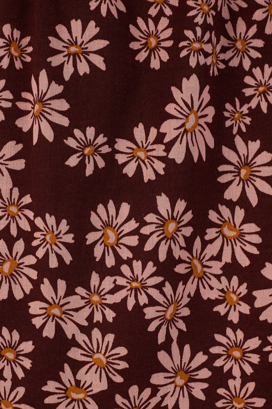 Cropped Margaridas Rosa Print Dress