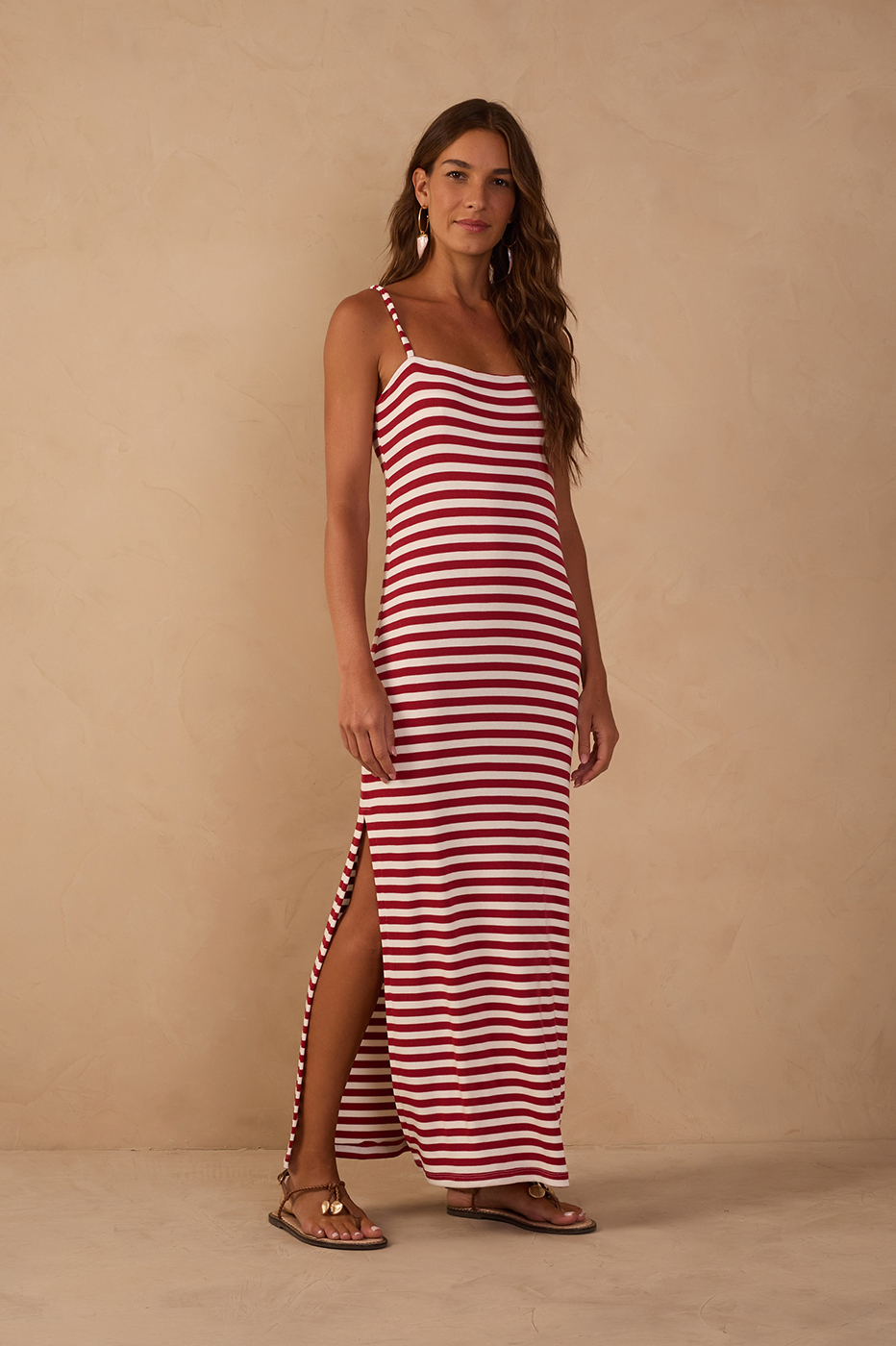 Listra Entardecer Print Dress