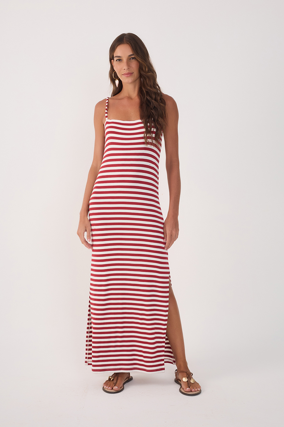 Listra Entardecer Print Dress