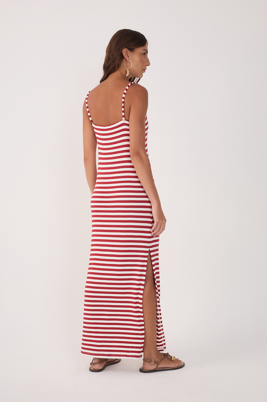 Listra Entardecer Print Dress
