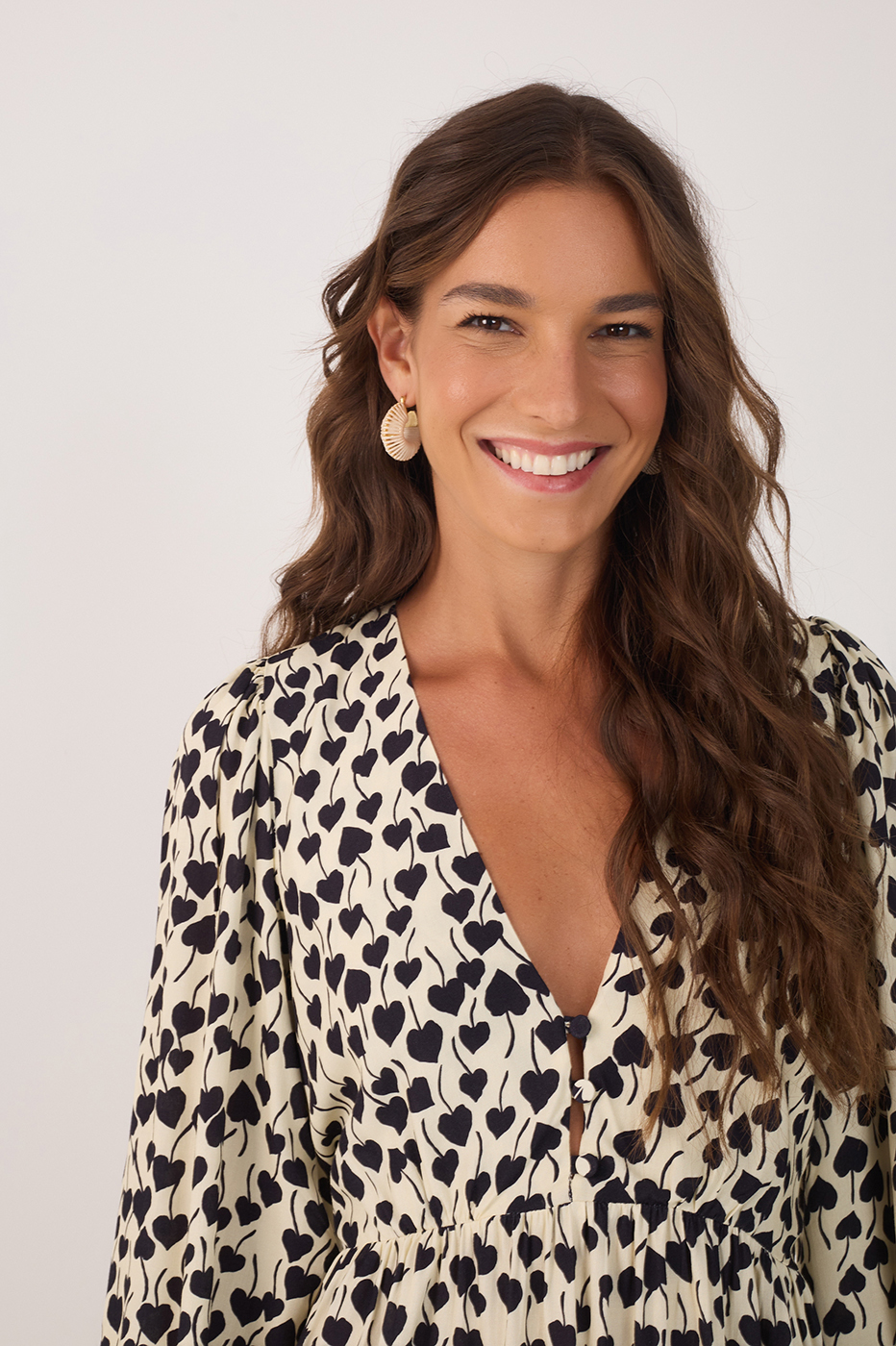 Short Amor Perfeito Print Dress
