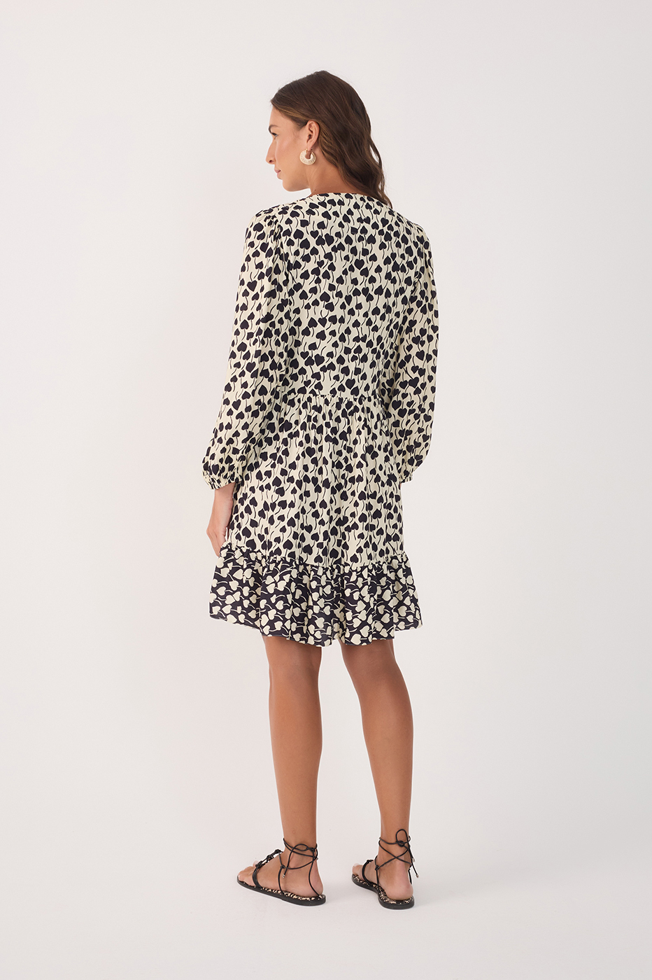 Short Amor Perfeito Print Dress