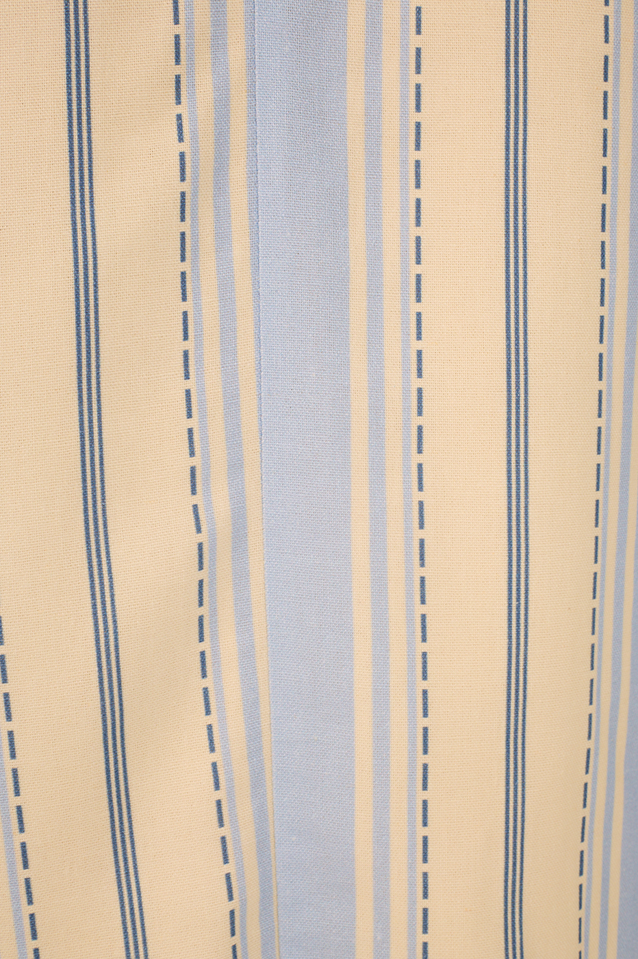 Blue Descanso Stripes Cut-Out Maxi Dress