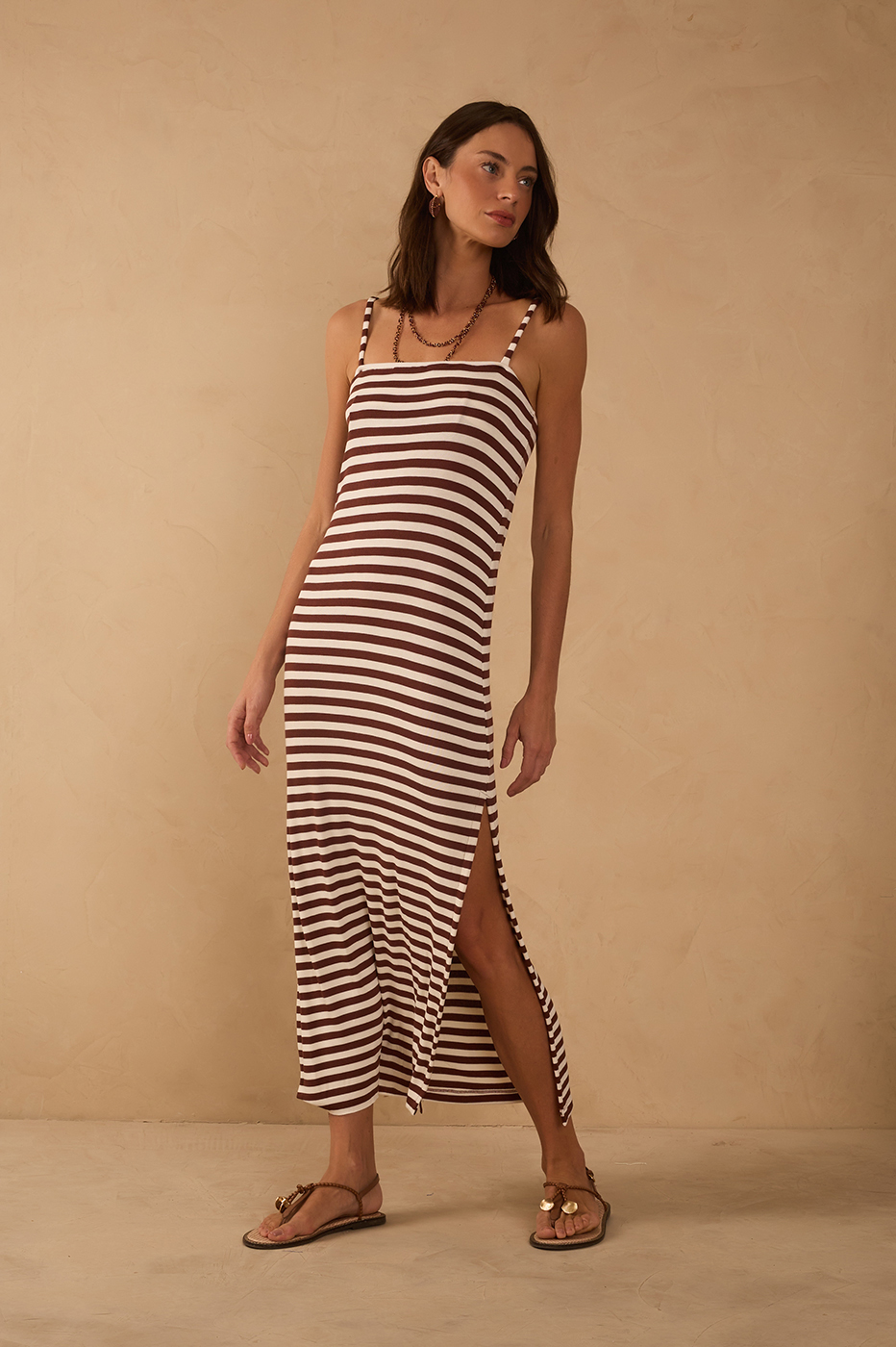 Listra Cedro Print Dress