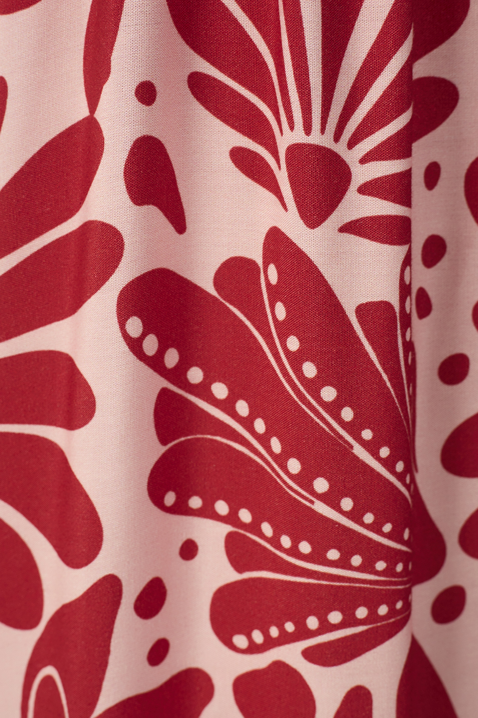 Cropped Flora Print Dress