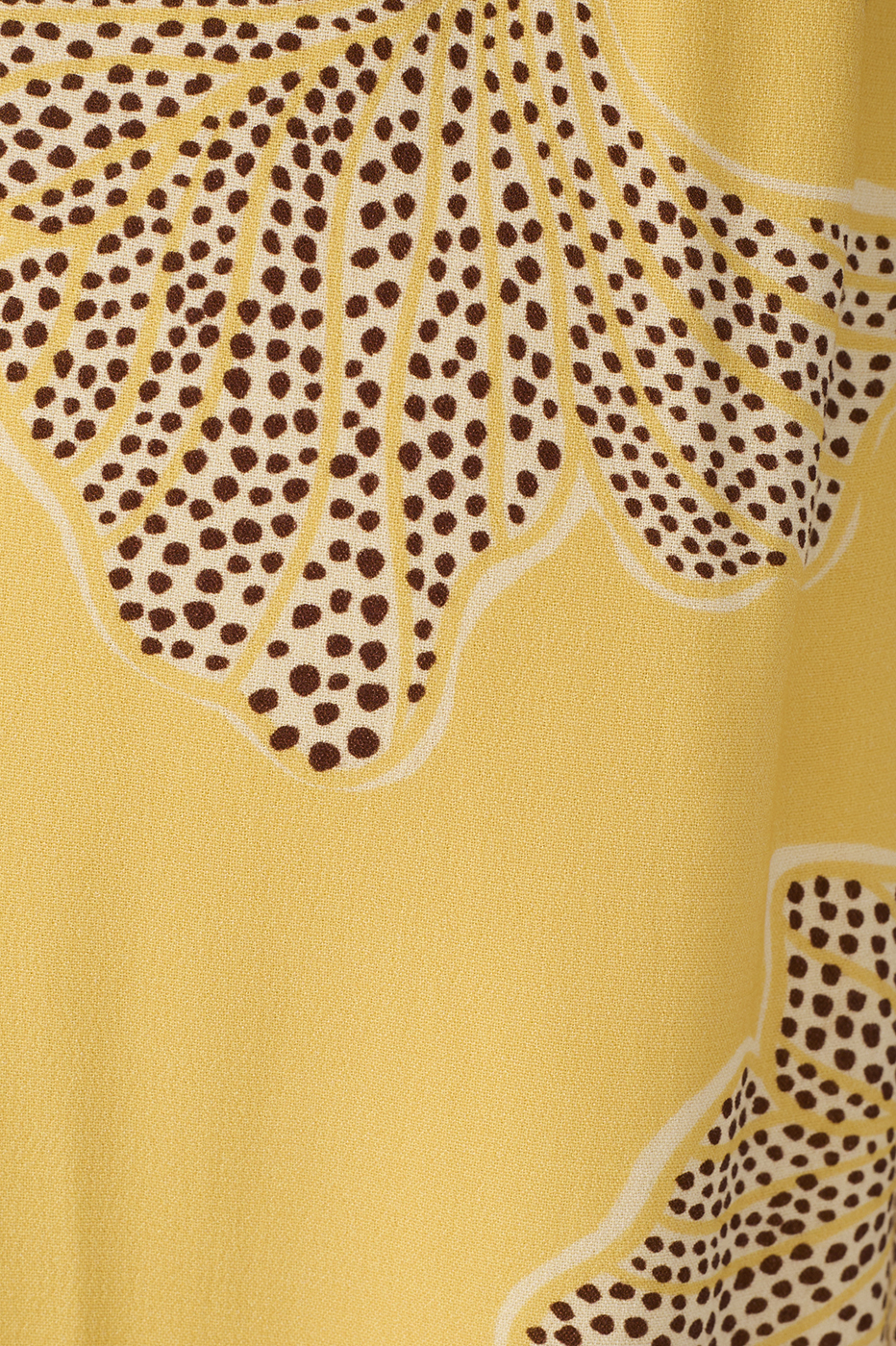 Yellow Laguna V Neck Layered Maxi Dress