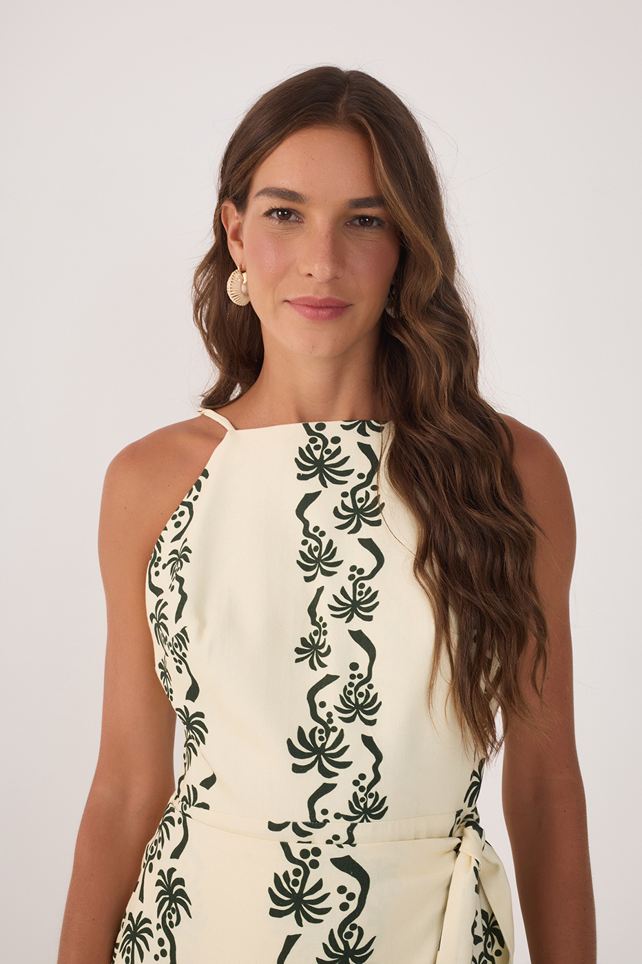 Short Aventureiro Print Dress