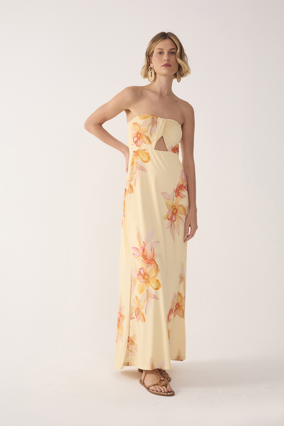 Beta Print Jersey Dress