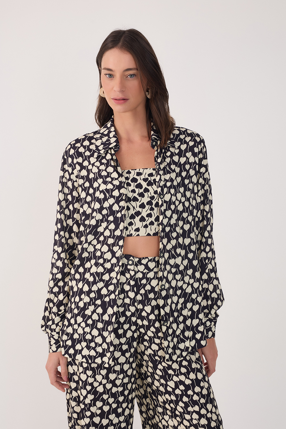 Amor Perfeito Print Shirt