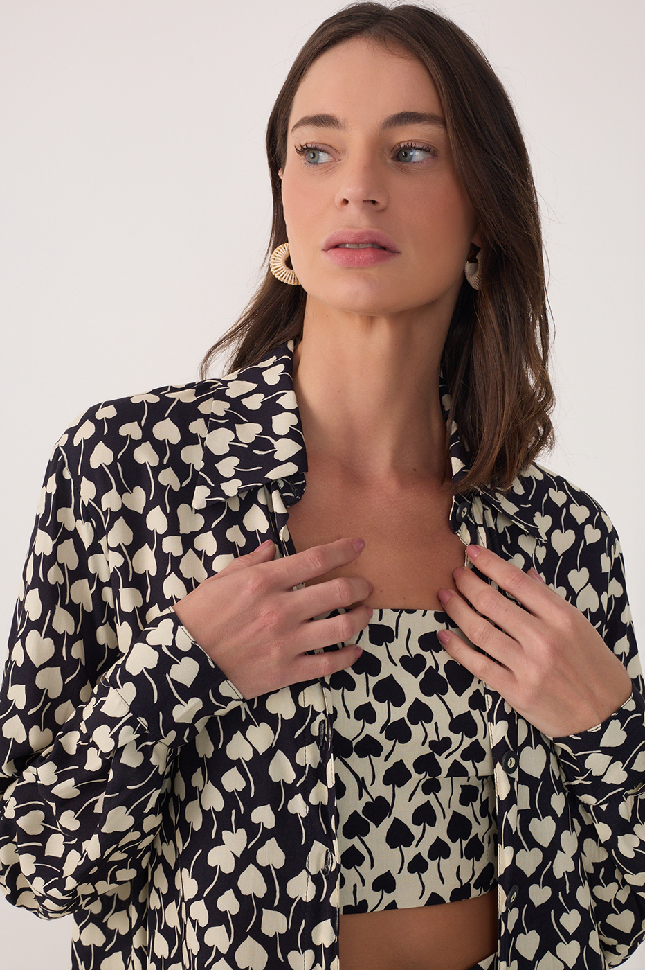 Amor Perfeito Print Shirt