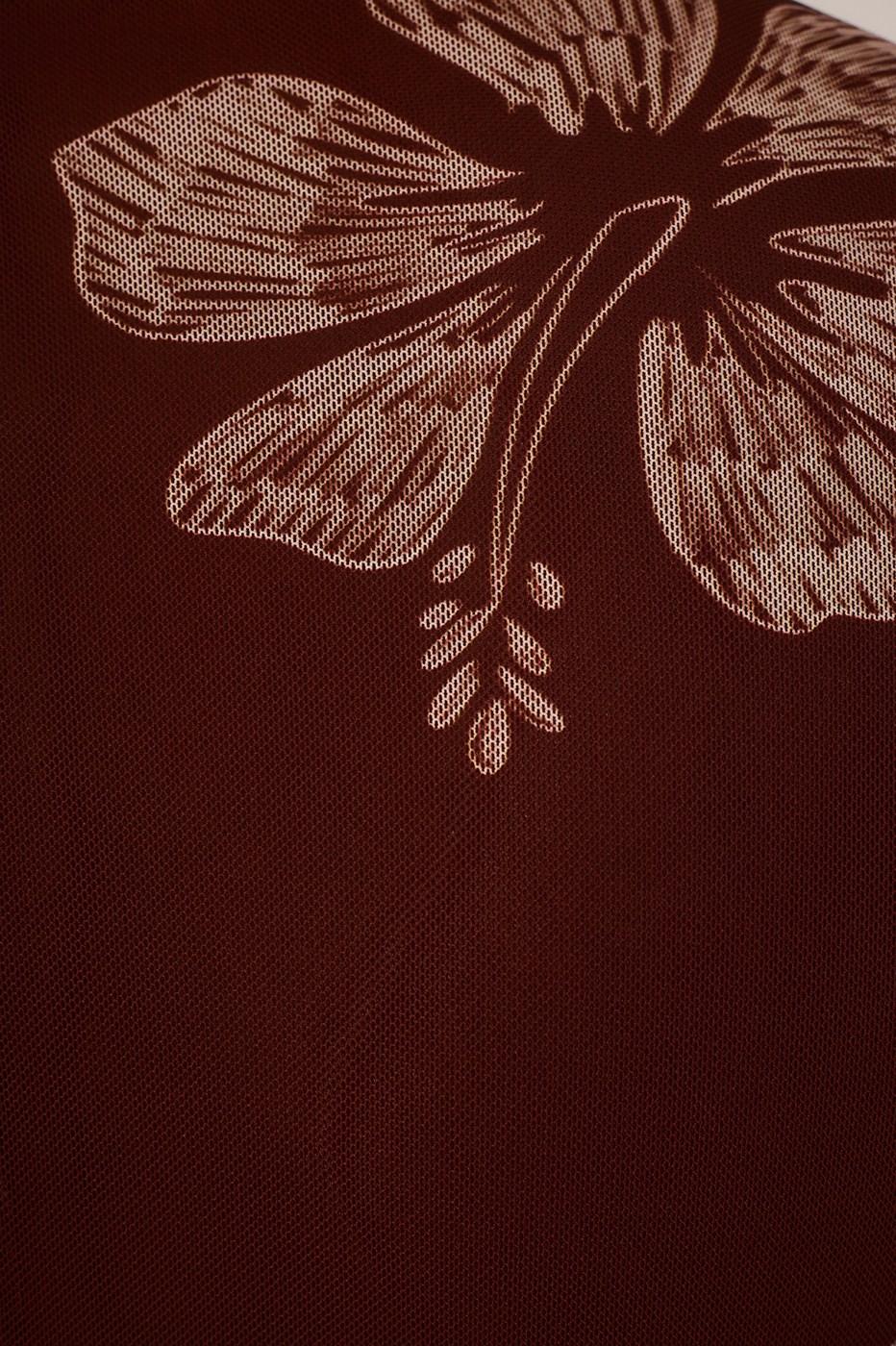 Second Skin Tulle Grumari Print Top