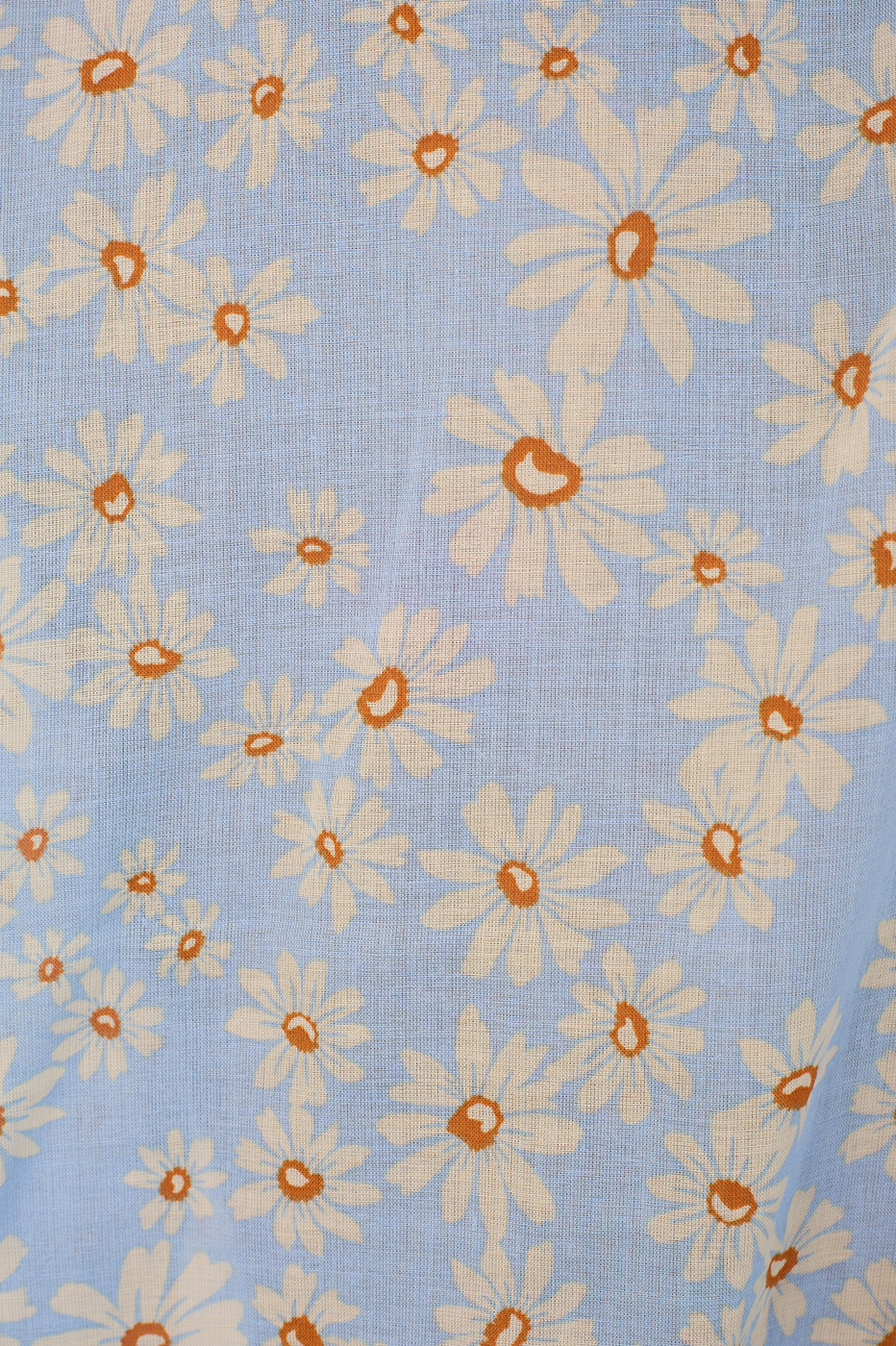 Margaridas Azul Print Tunic