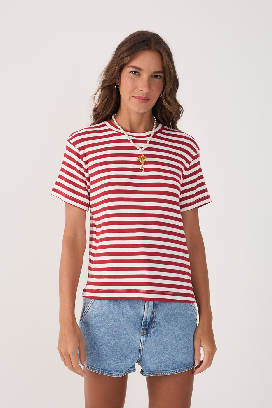Listra Entardecer Print T-Shirt