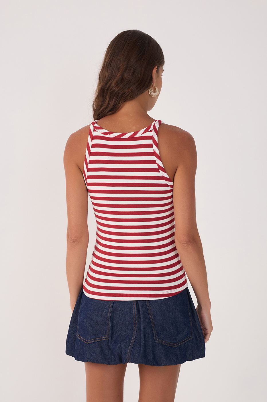 Listra Entardecer Print Top