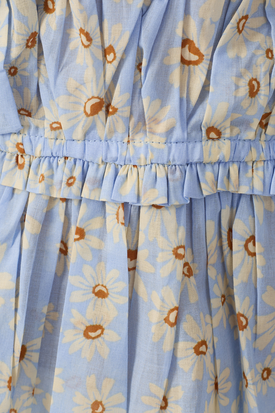 Blue Margaridas Sleeveless Blouse