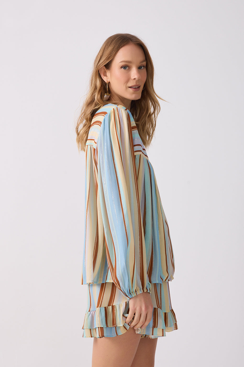 Listra C¨¦u Print Lurex Tunic