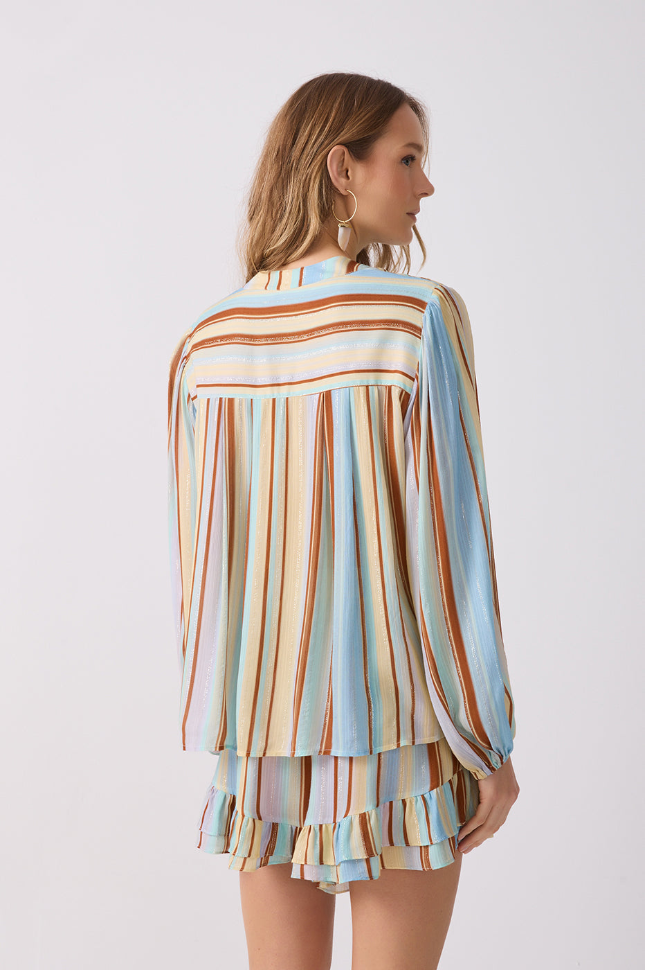 Listra C¨¦u Print Lurex Tunic
