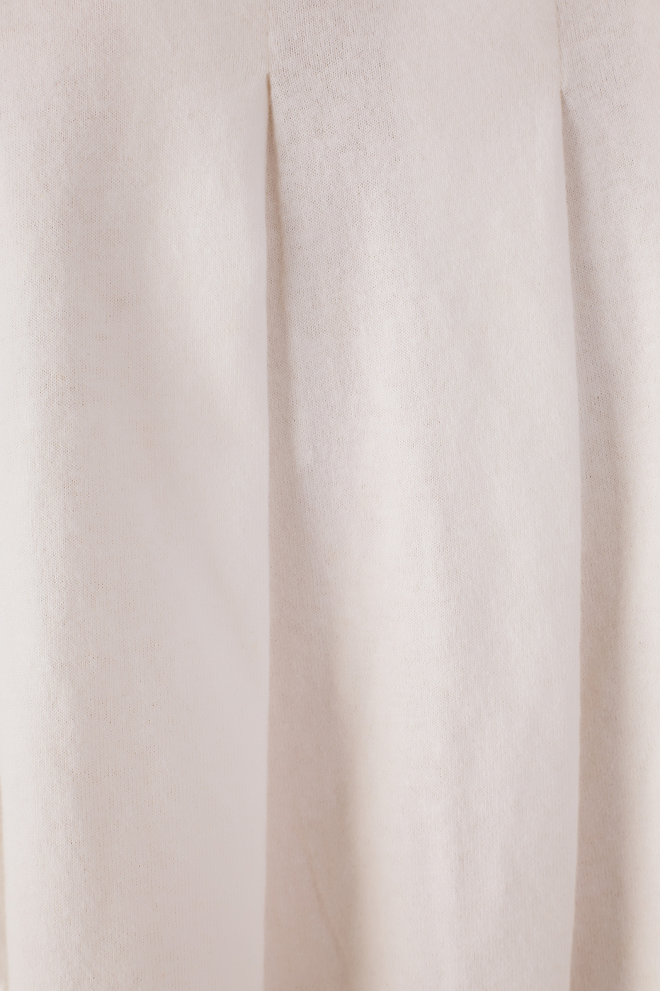 Off-White Pleats Crew Neck Short Sleeve Blouse