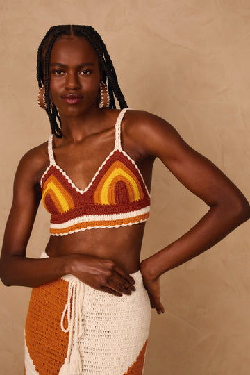 Sunset Crochet Top