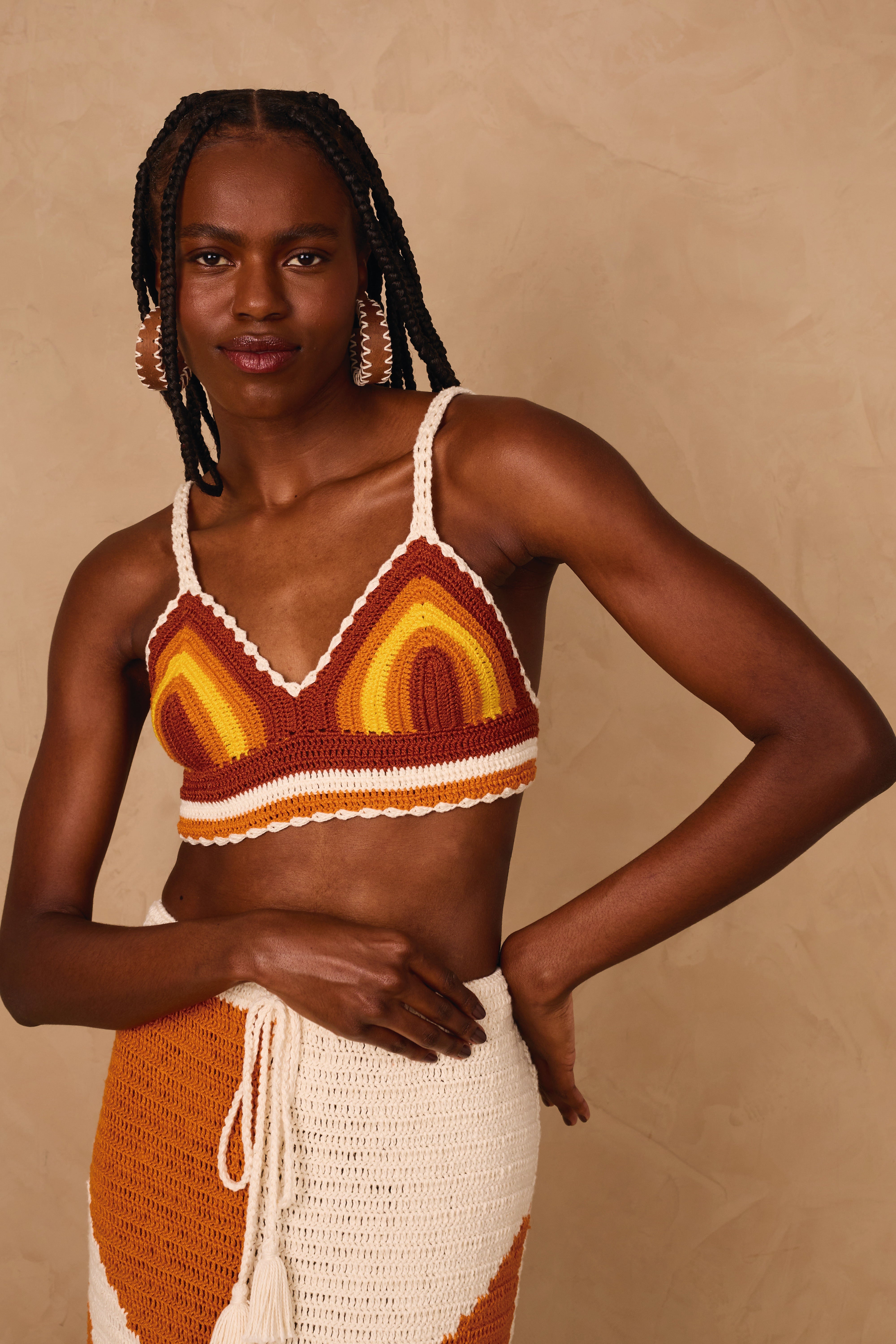 Sunset Crochet Top