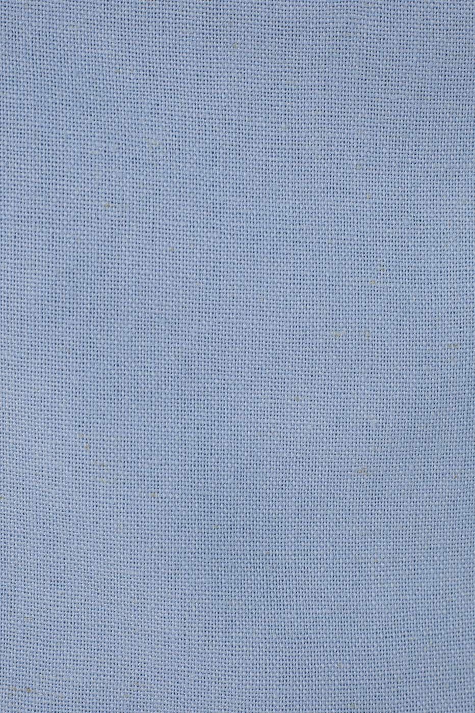 Blue Square Neck Side Ties Ruffled Blouse