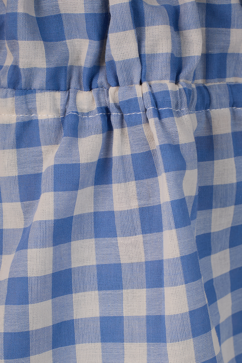 Cotton Gingham Top