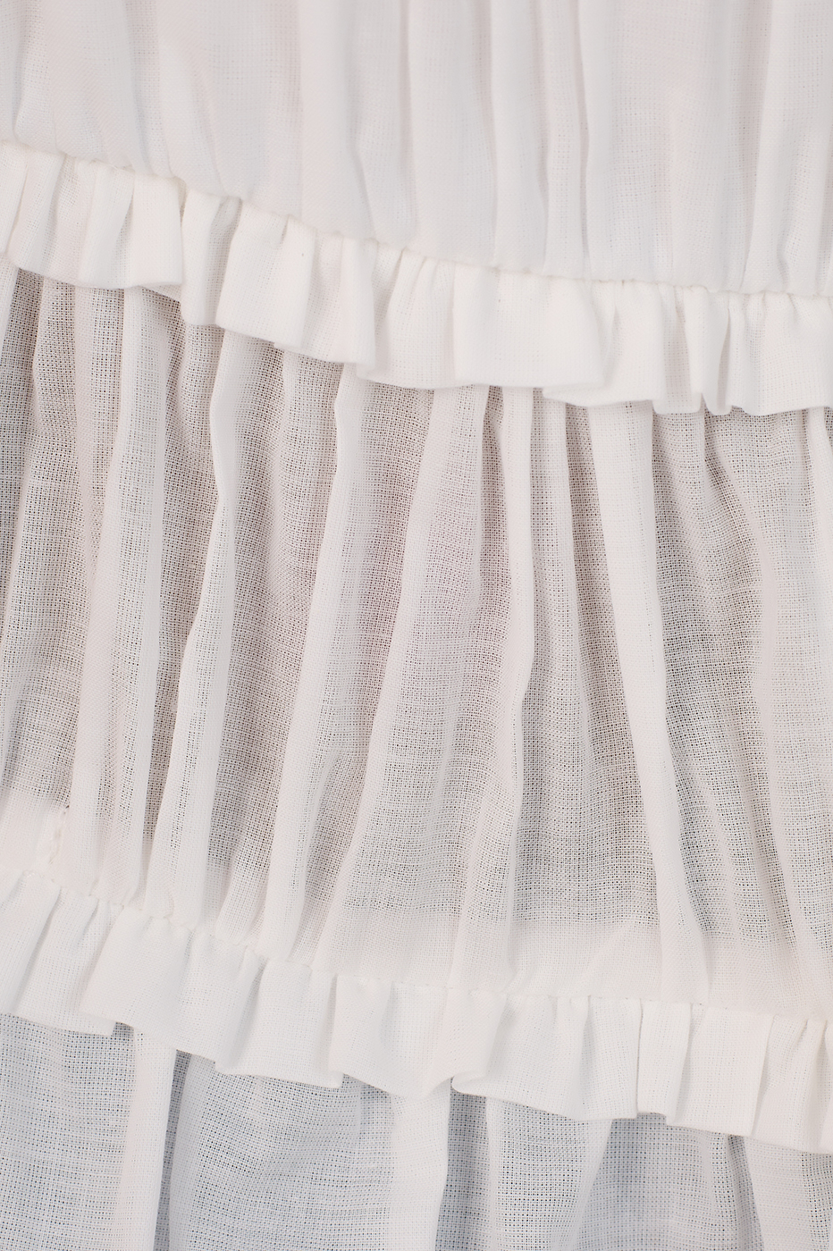 Off-White Smocked Sleeveless Blouse