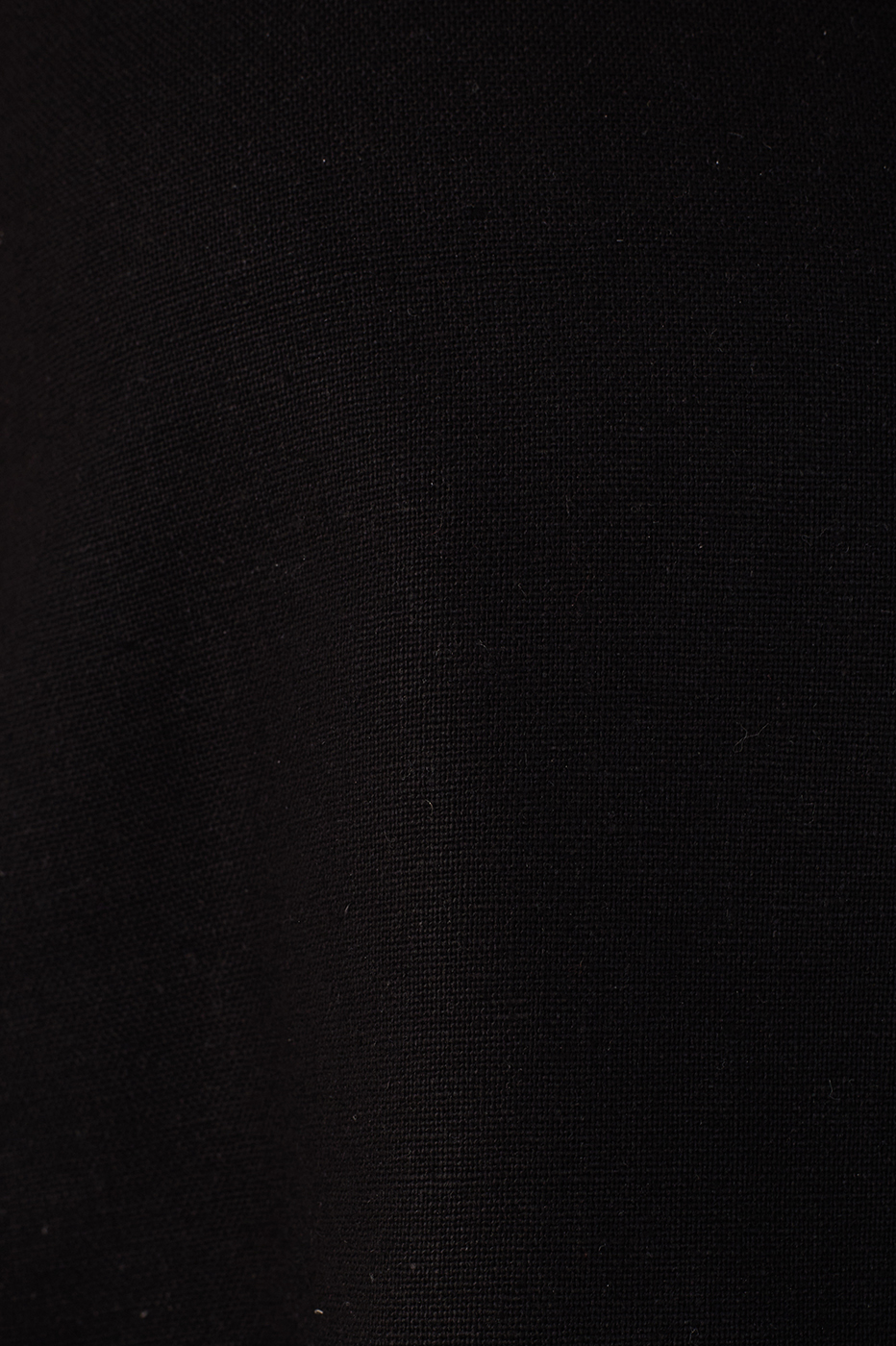 Black Front Knot Sleeveless Blouse