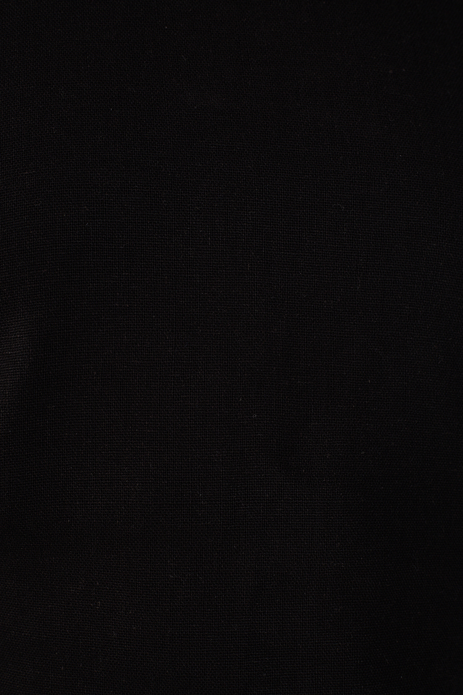 Black Linen Halter Neck Top