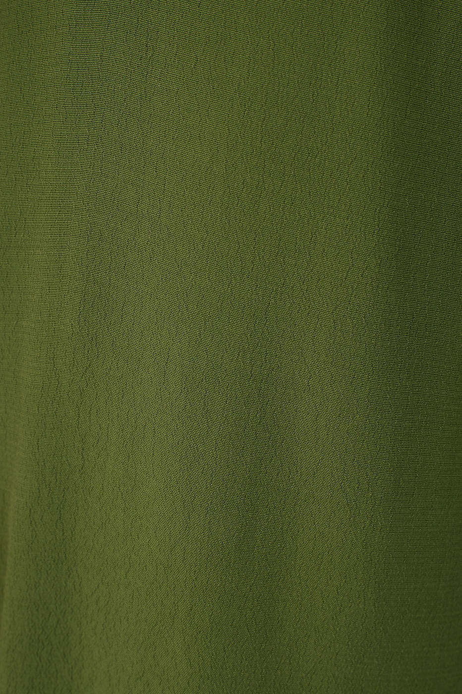 Green Coco Sleeveless Ruffled Crepe Tunic