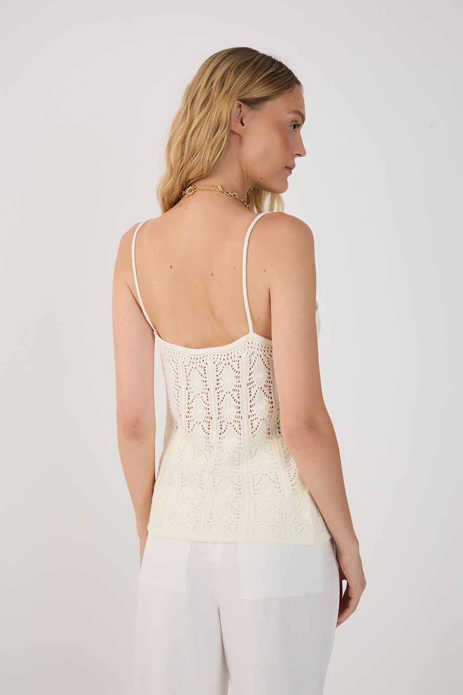 Knit Buttons Top