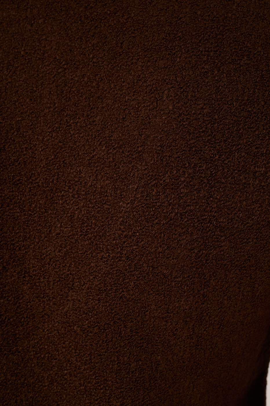 Brown Caffeine Tricot Vest