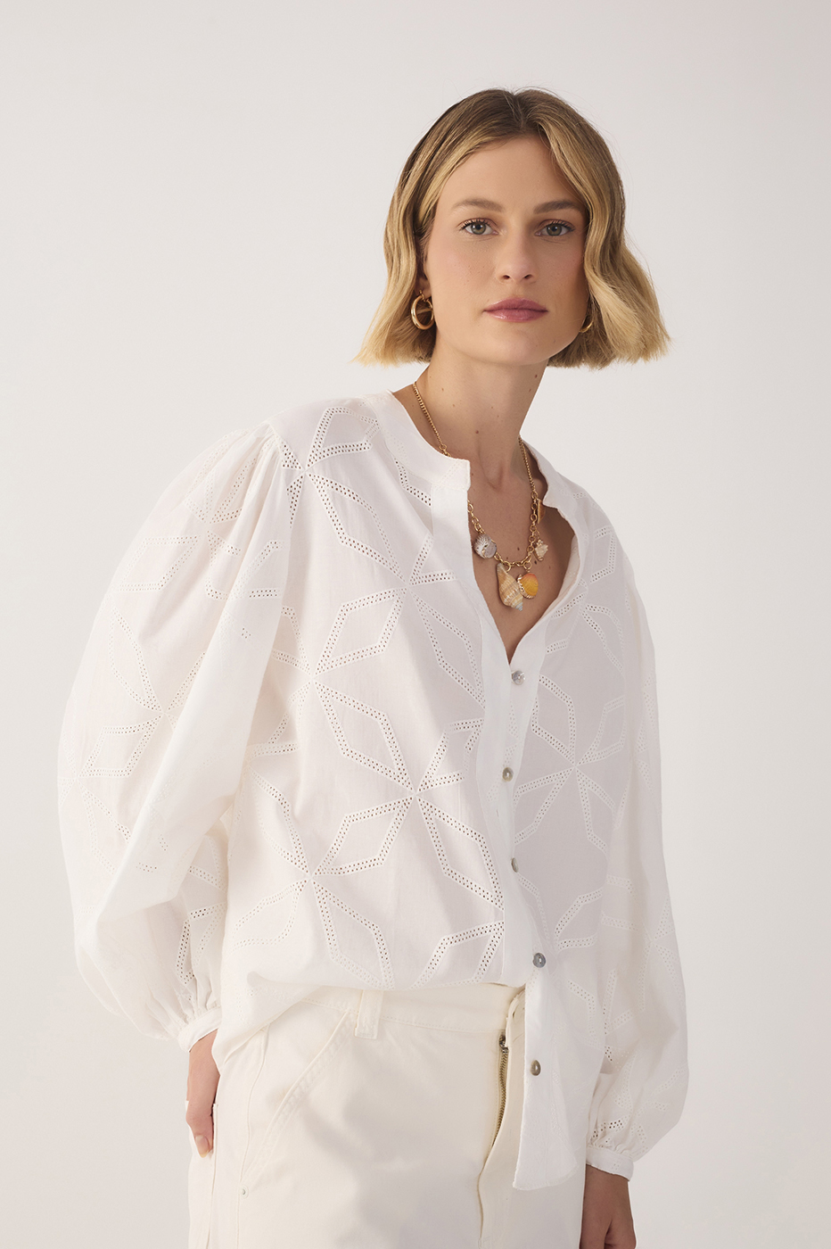 Front Button Tunic