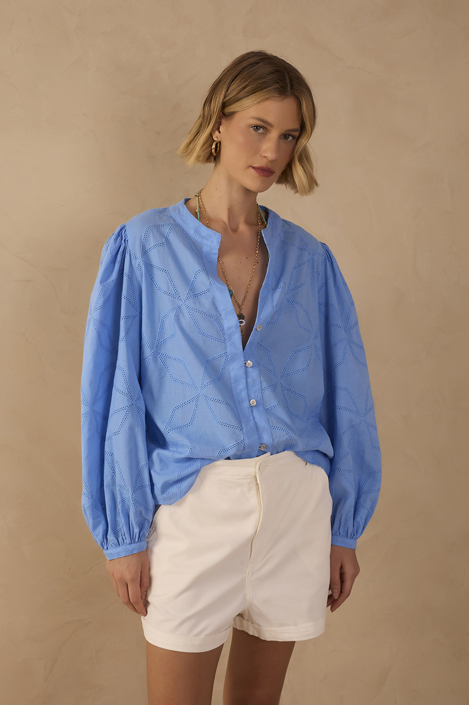 Front Button Tunic