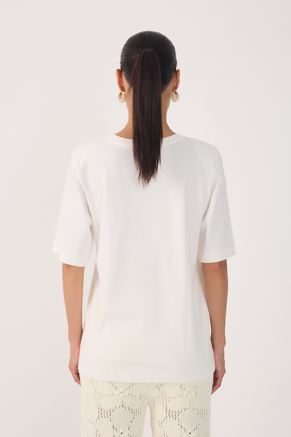 Basic Embroidered Pocket Blouse
