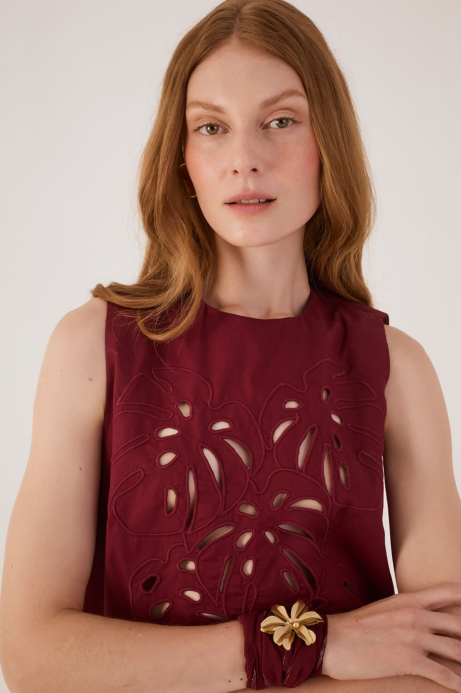 Embroidered Top