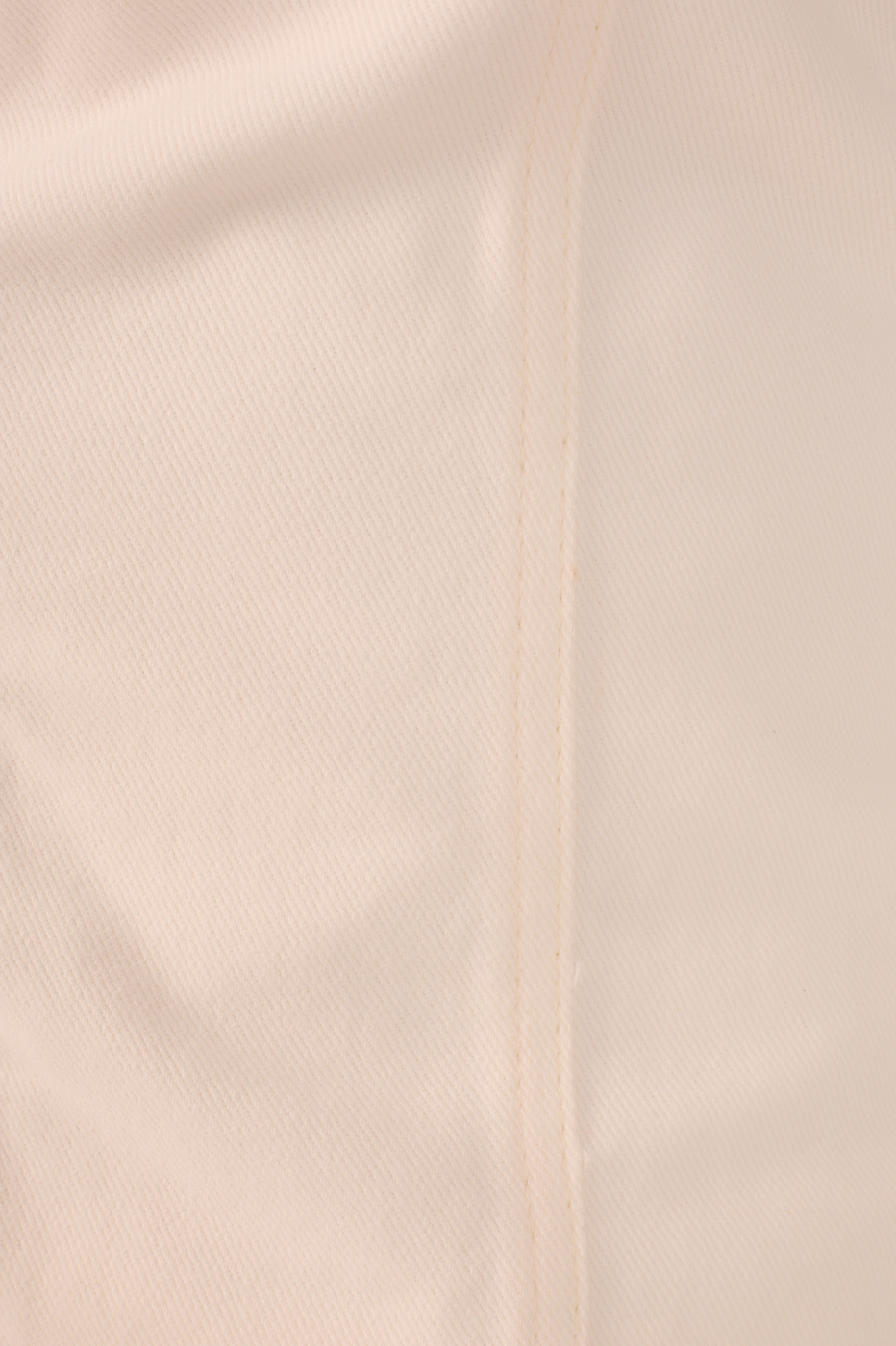Topstitched Twill Corset