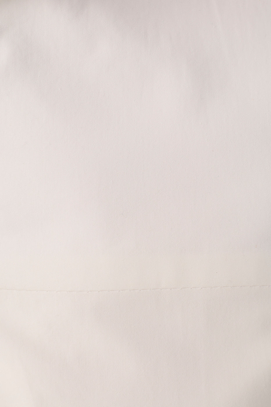 Off-White Square Neck Sleeveless Cotton Blouse
