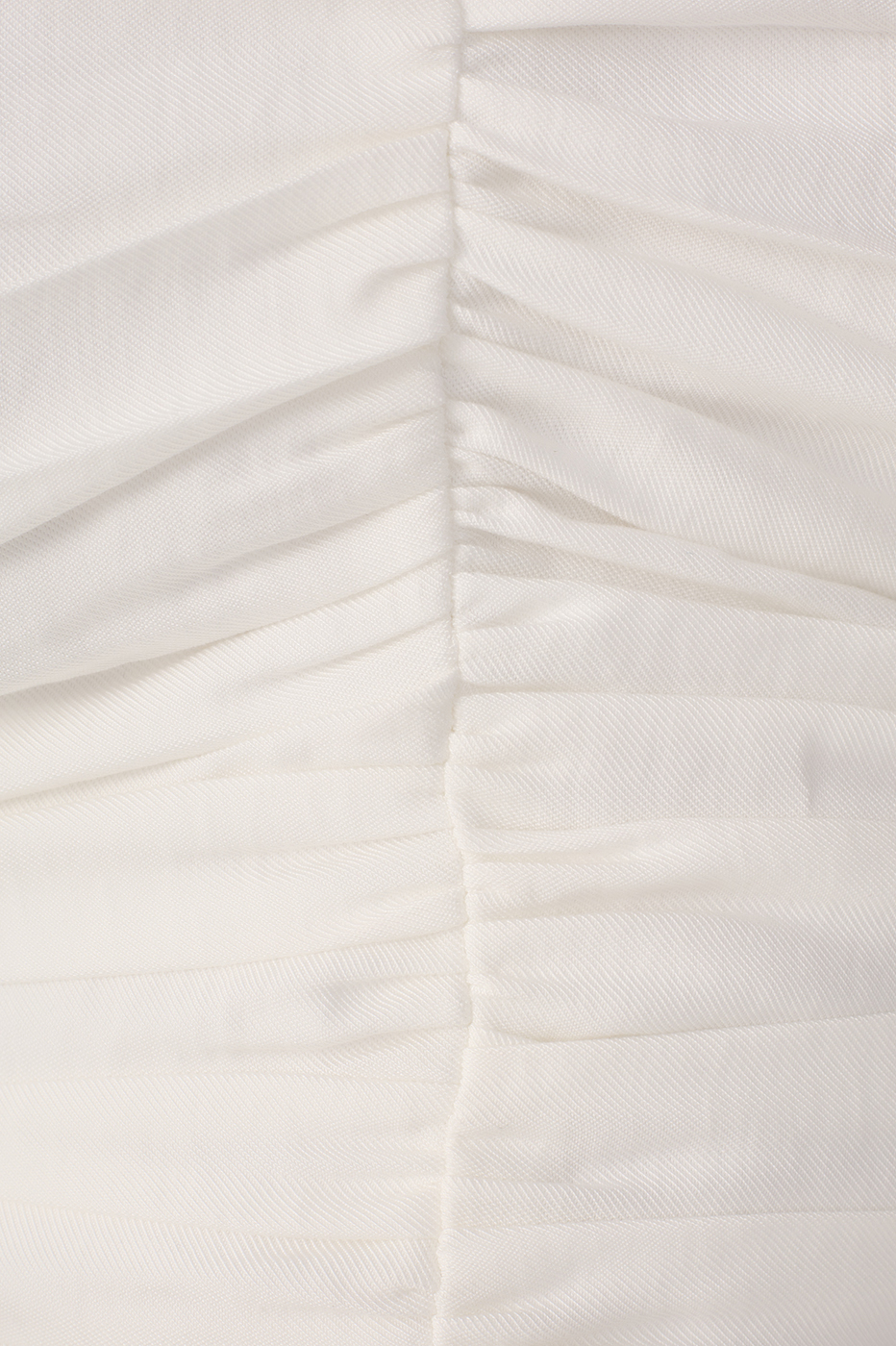 Off-White Draped Removable Strap Blouse