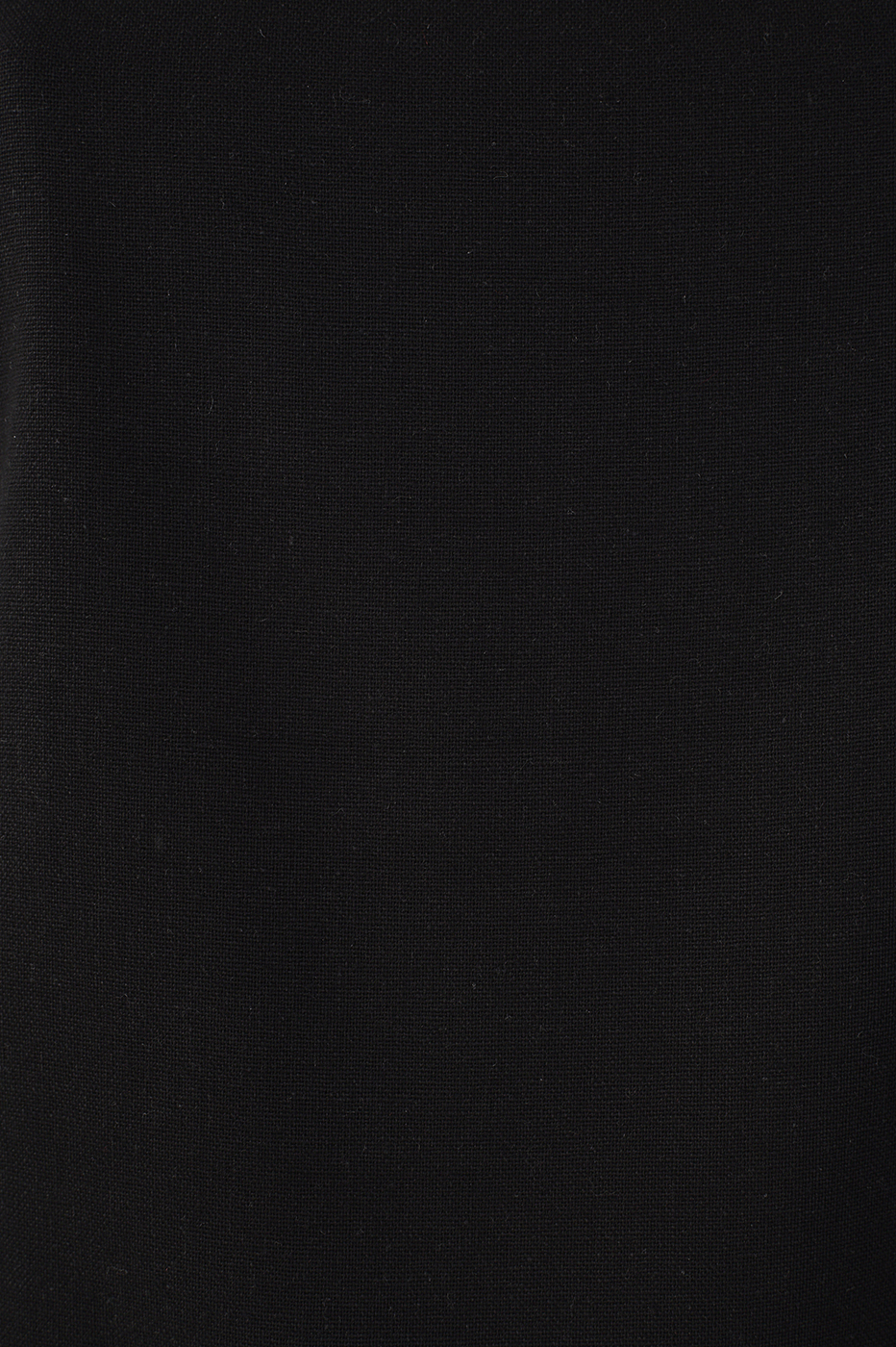 Black Open Back Ties Sleeveless Linen Blouse