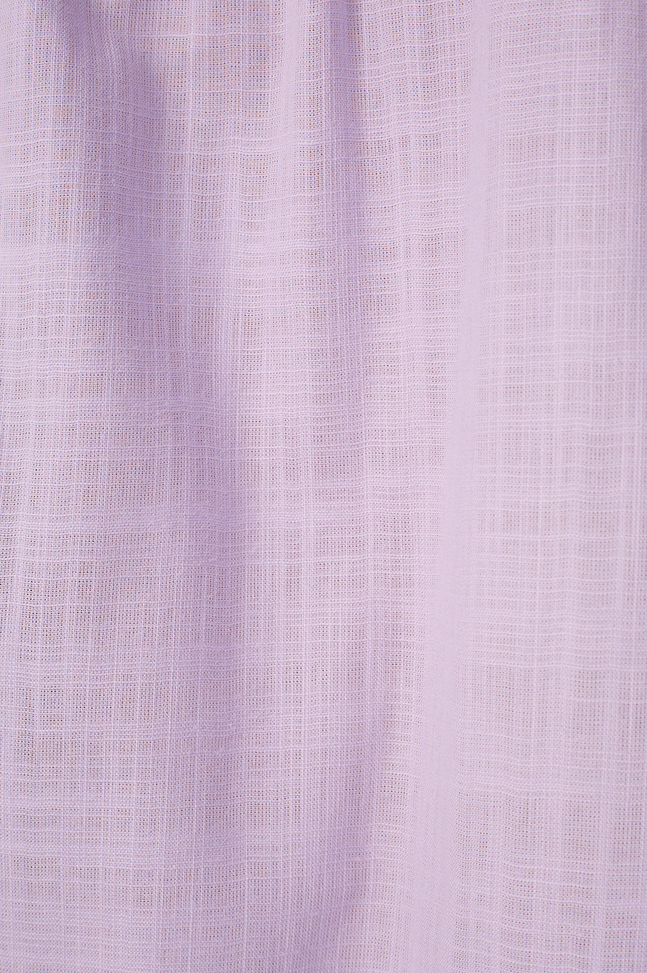 Lilac Collared Buttoned Cotton Shirt
