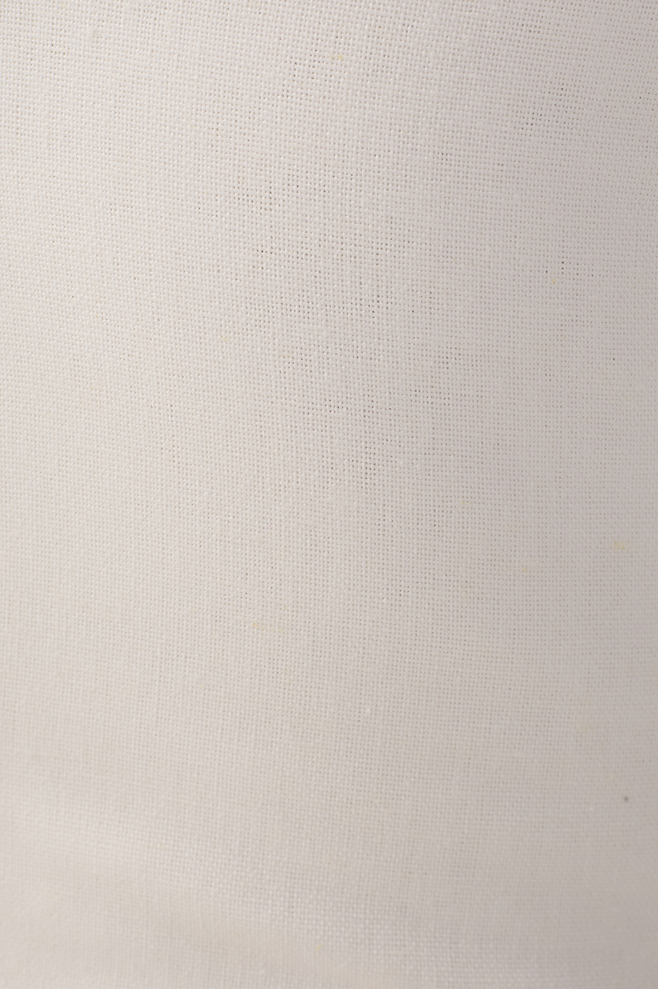 Off-White Sweetheart Neck Smocked Back Linen Top