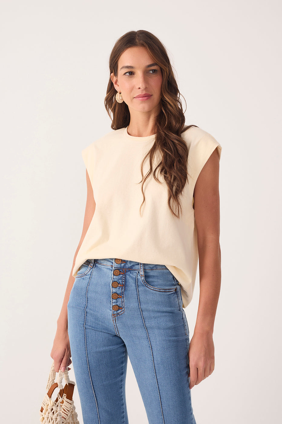 Muscle Tee Blouse